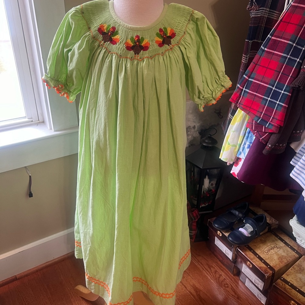 Charming Kids Dress with Floral Embroidery